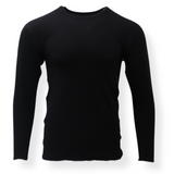 Heavy-Weight Cotton 9 Oz Crew Neck Thermal Top