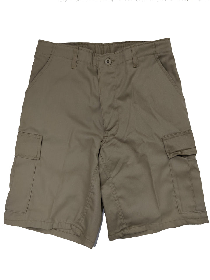 Men's Khaki Military BDU Cargo Shorts— 2XL