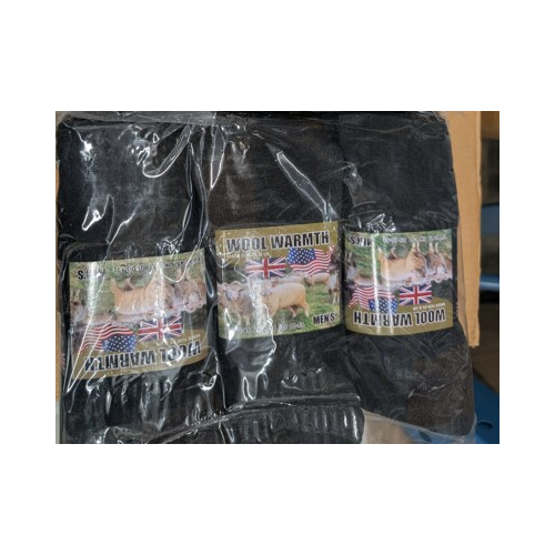 Military Boot Socks, Wool Blend (2 pairs)
