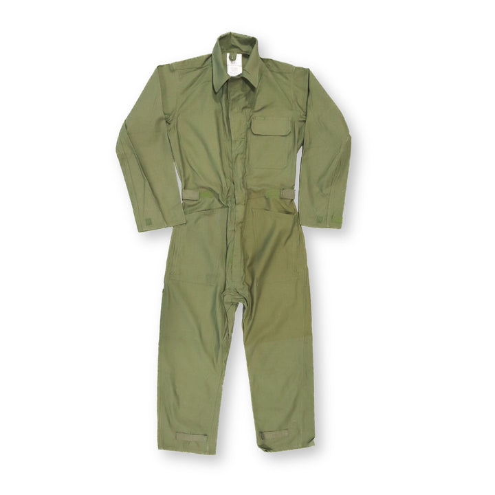 Coverall, GI Utility, Cotton, W/ Velcro, OD,