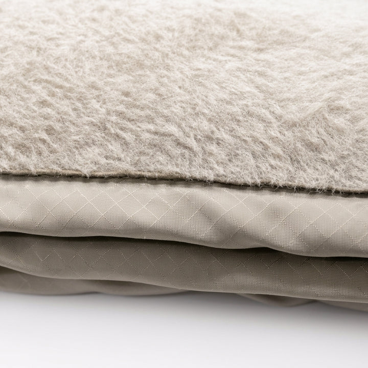 Lightweight Polartec® High Loft Fleece Blanket – Tan, Made in USA