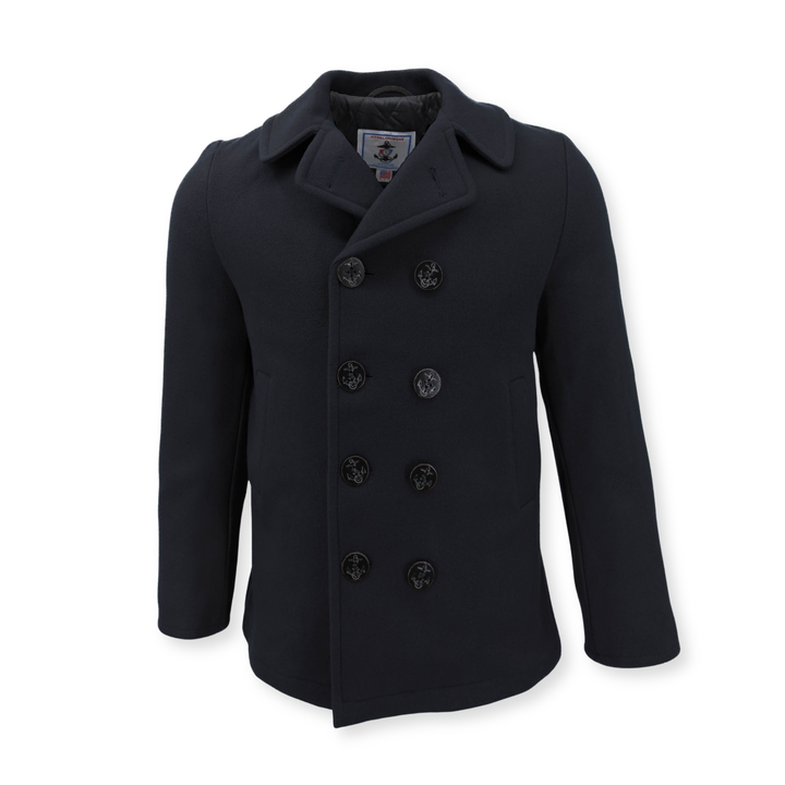 Men's Classic Wool Blend Peacoat