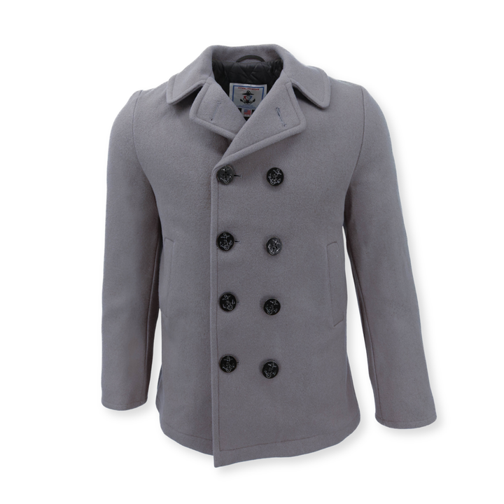 Men's Classic Wool Blend Peacoat
