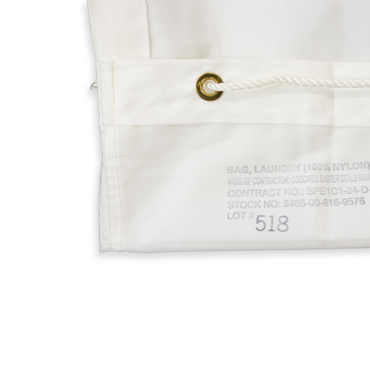 USGI Laundry Bag, White - Made in the US