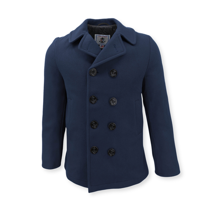 Men's Classic Wool Blend Peacoat