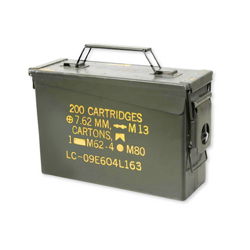 GI M19A1 .30 Cal Ammo Can— Used