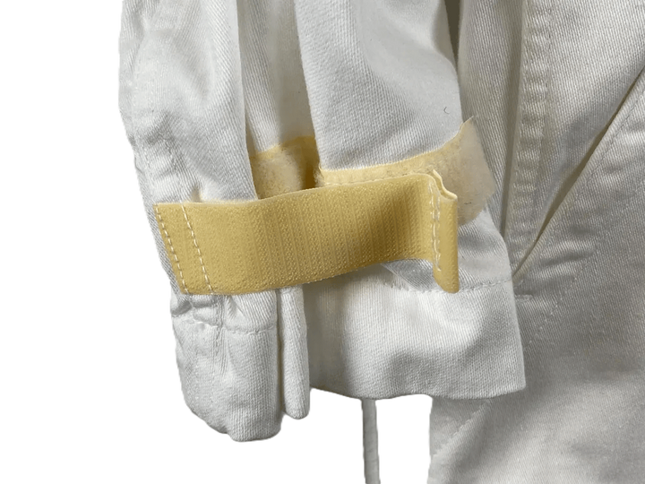 Used US CMU-3/P White Cotton Sateen Coveralls