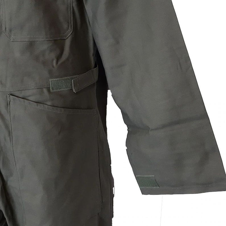 Coverall, GI Utility, Cotton, W/ Velcro, OD,
