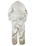 Used US CMU-3/P White Cotton Sateen Coveralls