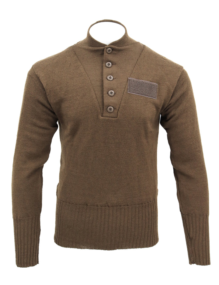 GI Submarine Wool Sweater w/ Lining – Brown