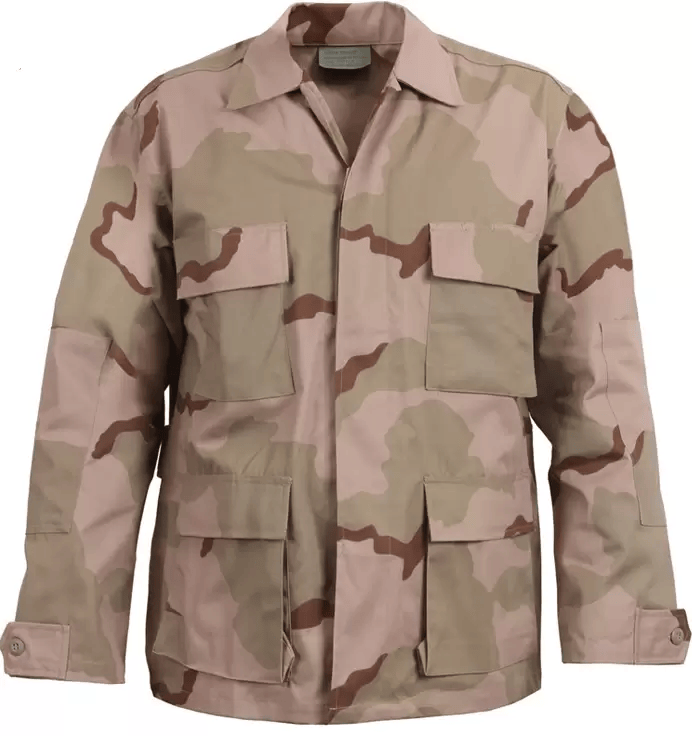 US GI NYCO Twill 3 Color Desert BDU Shirt