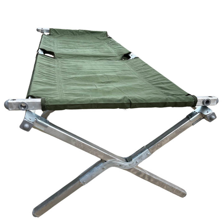 GI Folding Aluminum Cot— Used