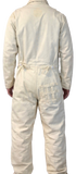 New Vintage G.I. Explosive Handler's Coverall, Cotton Sateen, White,