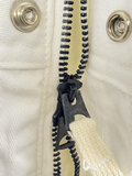 Used US CMU-3/P White Cotton Sateen Coveralls