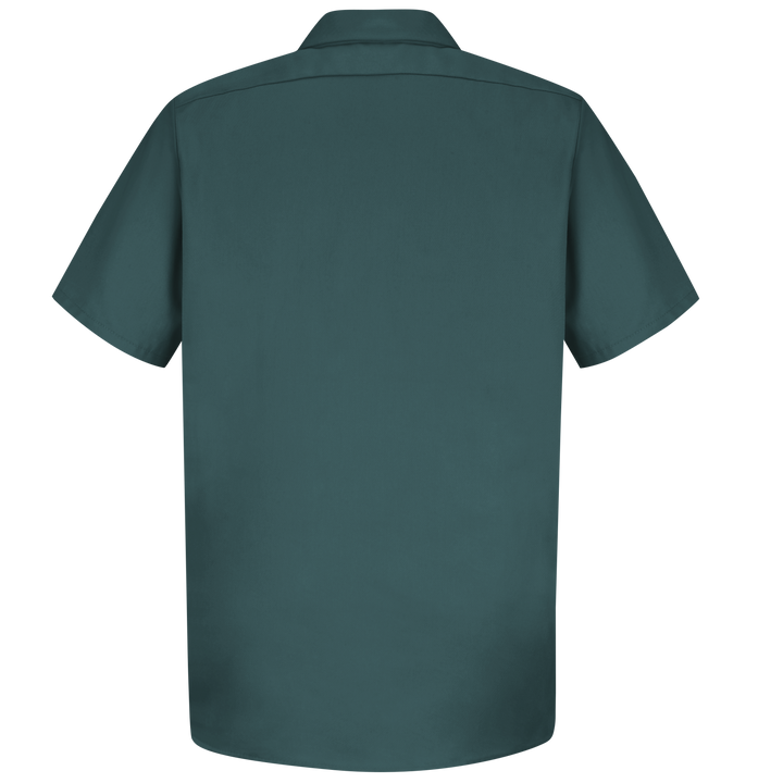 Wrinkle-Resistant Cotton Work Shirt W/ Pockets