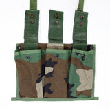 MOLLE II 6-Magazine Bandoleer Pouch – U.S. Made, Woodland Camo