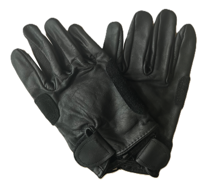 G.I. Black Leather Water Repellent Light Duty/Utility Gloves
