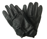 G.I. Black Leather Water Repellent Light Duty/Utility Gloves