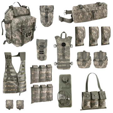GI MOLLE II 17-Piece Rifleman Kit - Used