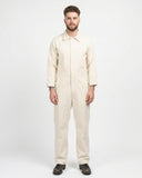 New Vintage G.I. Explosive Handler's Coverall, Cotton Sateen, White,
