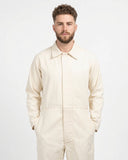 New Vintage G.I. Explosive Handler's Coverall, Cotton Sateen, White,