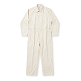 New Vintage G.I. Explosive Handler's Coverall, Cotton Sateen, White,