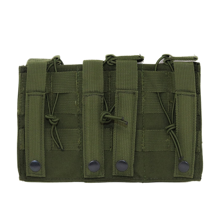 Triple Mag MOLLE Pouch— Ranger Green