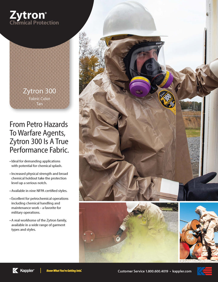 Zytron® 300 Chemical Protection Coverall- Z3H426