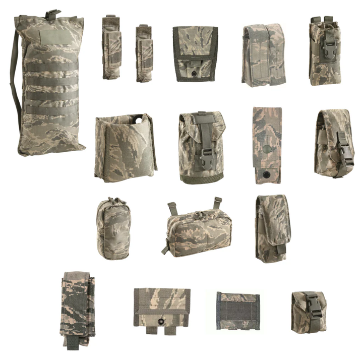 GI USAF 17-Piece MOLLE II Pouch Kit— ABU