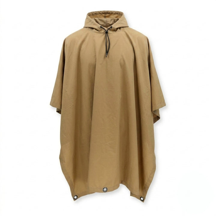 Lightweight Ripstop Waterproof Poncho — USA Made