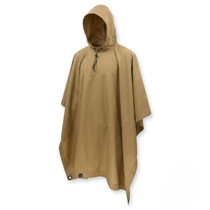 Lightweight Ripstop Waterproof Poncho — USA Made