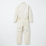 New Vintage G.I. Explosive Handler's Coverall, Cotton Sateen, White,