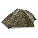 One Person Combat Tent - Woodland Camo - Used