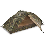 One Person Combat Tent - Woodland Camo - Used