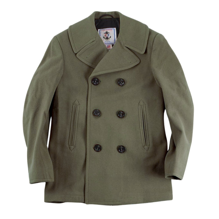 Men's Authentic Wool Blend Peacoat