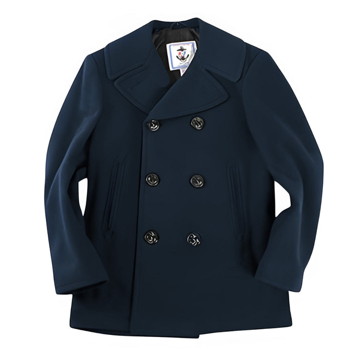 Men's Authentic Wool Blend Peacoat