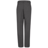 PolyCotton Unhemmed Industrial Dress Pants, Charcoal Gray/Khaki