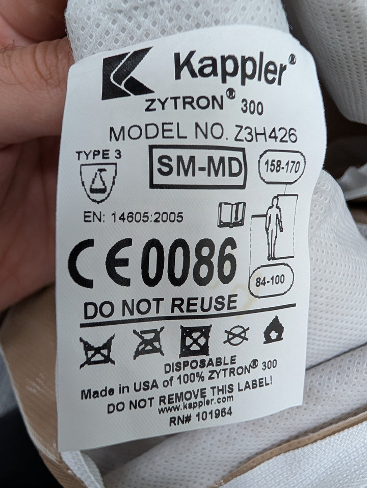 Zytron® 300 Chemical Protection Coverall- Z3H426