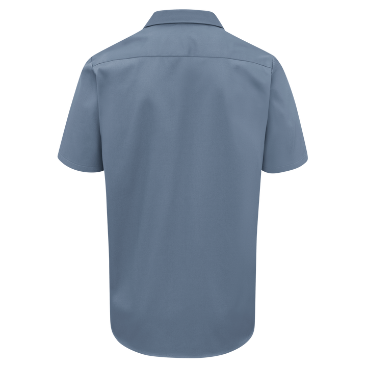 Wrinkle-Resistant Cotton Work Shirt W/ Pockets