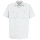 Wrinkle-Resistant Cotton Work Shirt W/ Pockets