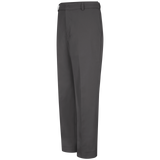 PolyCotton Unhemmed Industrial Dress Pants, Charcoal Gray/Khaki