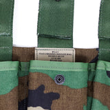 MOLLE II 6-Magazine Bandoleer Pouch – U.S. Made, Woodland Camo