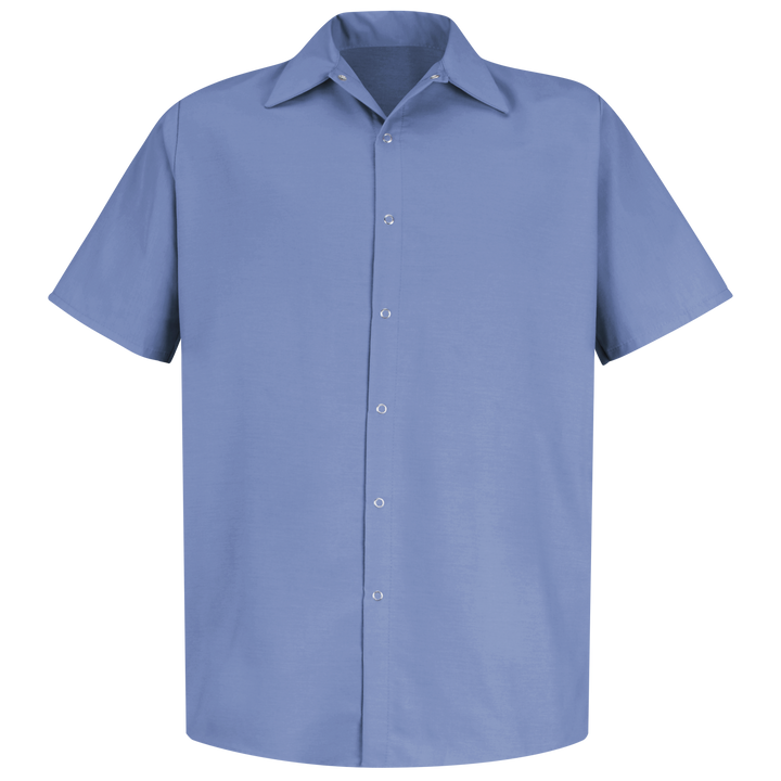 Wrinkle-Resistant Cotton Work Shirt