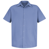 Wrinkle-Resistant Cotton Work Shirt