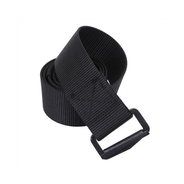 Rothco Adjustable BDU Belt w/ Metal Buckle — Black, 44