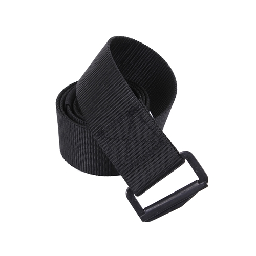 Rothco Adjustable BDU Belt w/ Metal Buckle — Black, 44