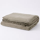 Lightweight Polartec® High Loft Fleece Blanket – Tan, Made in USA