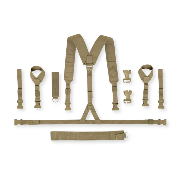 MOLLE II TAP Panel Adapter & Harness Set – Multicam /Tan, U.S. Made