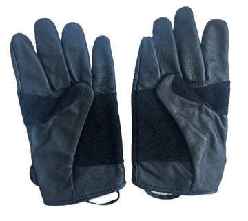 G.I. Black Leather Water Repellent Light Duty/Utility Gloves