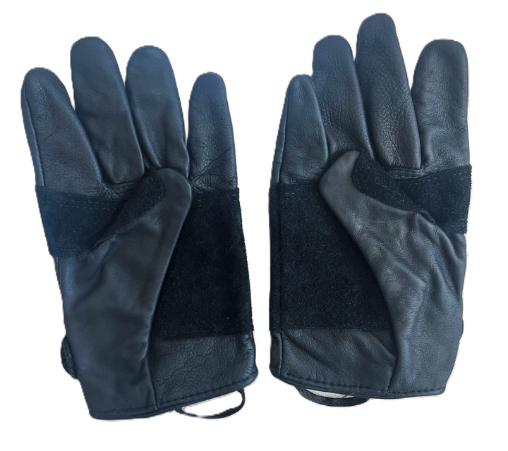 G.I. Black Leather Water Repellent Light Duty/Utility Gloves